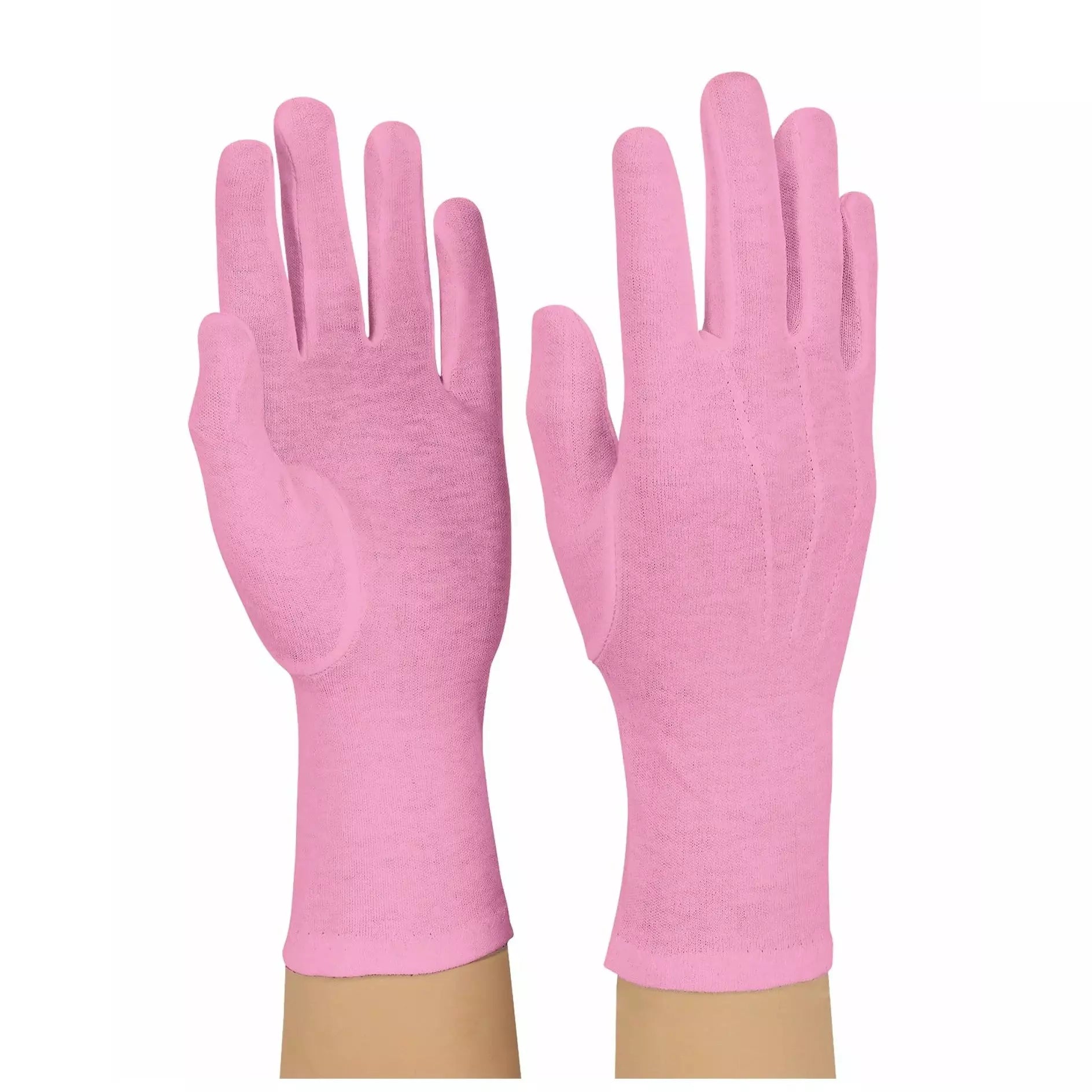 Guantes de algodón con banda militar y puño largo StylePLUS